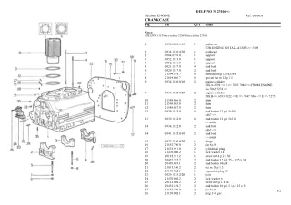 SAME delfino 35 Tractor Parts Catalogue Manual Instant Download (SN 23106 and up)