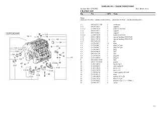 SAME dorado 90 farmotion Tractor Parts Catalogue Manual Instant Download (SN zkdbc30200ts30001 and up)