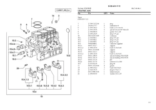 SAME dorado f 55 Tractor Parts Catalogue Manual Instant Download