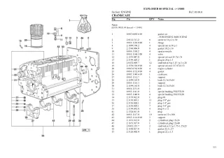 SAME explorer 80 special Tractor Parts Catalogue Manual Instant Download (SN 15000 and up)