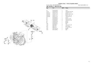 SAME fortis 150.4 Tractor Parts Catalogue Manual Instant Download (SN wsxan60200ls50010 and up)