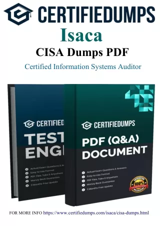 "Authentic ISACA® Cybersecurity Audit Certificate Dumps: 100% Genuine Questions