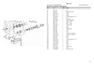 SAME iron 100 Tractor Parts Catalogue Manual Instant Download