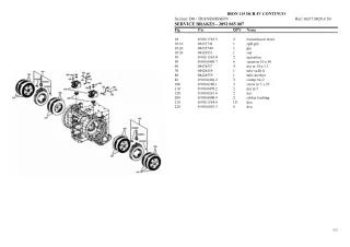 SAME iron 115 dcr 4v continuo Tier 3 Tractor Parts Catalogue Manual Instant Download