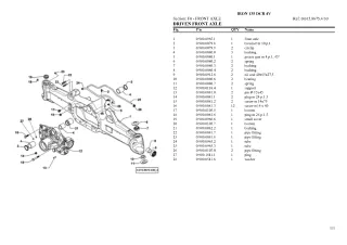 SAME iron 135 dcr 4v Tier 3 Tractor Parts Catalogue Manual Instant Download