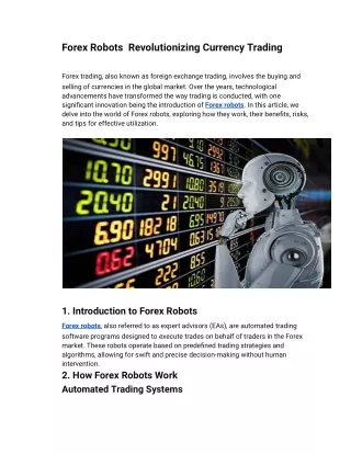 Forex robot (1)