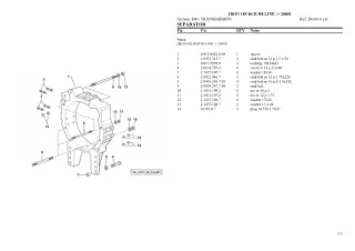 SAME iron 185 dcr hi-line Tier 3 Tractor Parts Catalogue Manual Instant Download (SN 20001 and up)