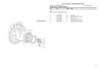 SAME iron³ 190 dcr Tier 3 Tractor Parts Catalogue Manual Instant Download (SN zkdu0502w0ls10010 and up)