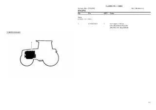 SAME laser 130 Tractor Parts Catalogue Manual Instant Download (SN 10001 and up)