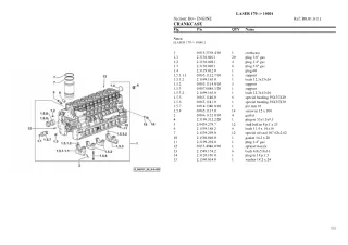 SAME laser 170 Tractor Parts Catalogue Manual Instant Download (SN 10001 and up)