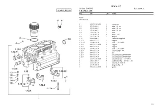 SAME rock 55 n Tractor Parts Catalogue Manual Instant Download