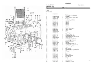 SAME solar 60 c Tractor Parts Catalogue Manual Instant Download