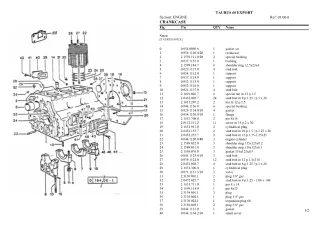 SAME taurus 60 export Tractor Parts Catalogue Manual Instant Download