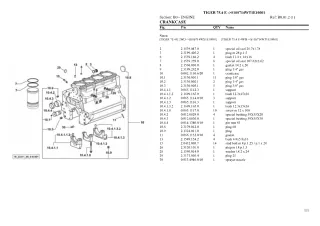 SAME tiger 75.4 e Tractor Parts Catalogue Manual Instant Download (SN s10s714wt1e10001 and up)