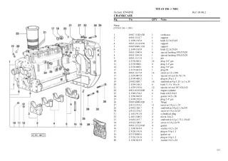 SAME titan 190 Tractor Parts Catalogue Manual Instant Download (SN 3001 and up)