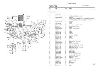 SAME vigneron 70 Tractor Parts Catalogue Manual Instant Download