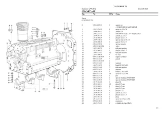 SAME vigneron 75 Tractor Parts Catalogue Manual Instant Download