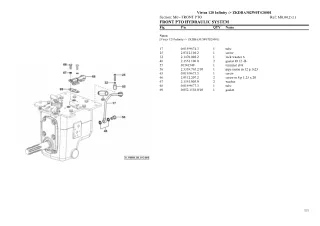 SAME virtus 120 infinity Tractor Parts Catalogue Manual Instant Download (SN zkdba302w0ts20001 and up)