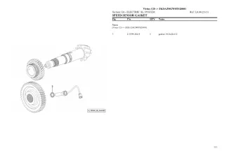 SAME virtus 120 Tractor Parts Catalogue Manual Instant Download (SN zkdaz902w0ts20001 and up)