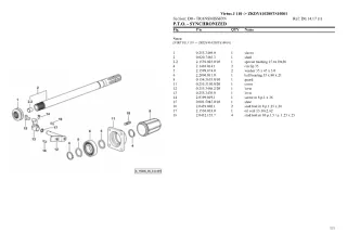 SAME virtus j 110 Tractor Parts Catalogue Manual Instant Download (SN zkdy410200ts10001 and up)