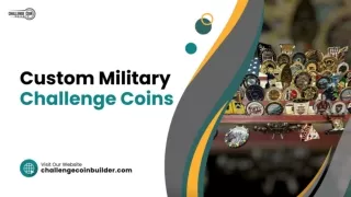 Custom Military Challenge Coins