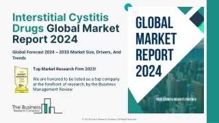 Interstitial Cystitis Drugs Market 2024 - By Size, Share, Trends, Demand, 2033