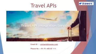 Travel APIs