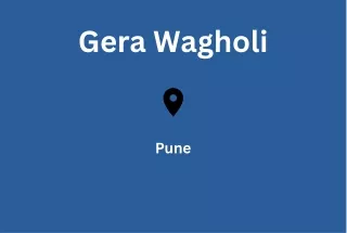 Gera Wagholi Pune E Brochure