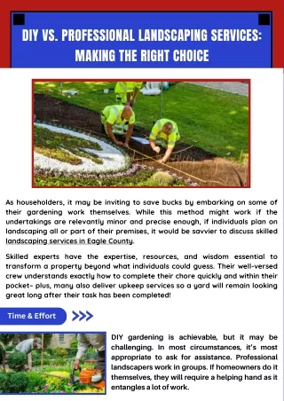 Expert Landscape Maintenance Services