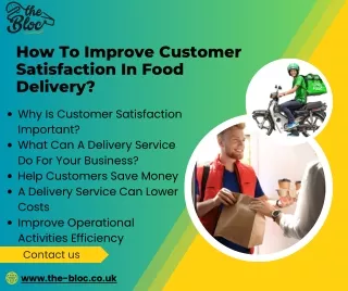 How To Improve Customer Satisfaction In Food Delivery