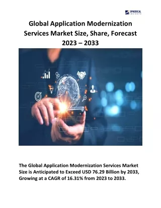 Global Application Modernization Services Market Size