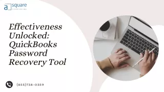 Effectiveness Unlocked QuickBooks Password Recovery Tool