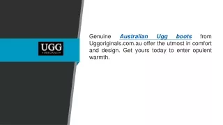 Australian Ugg Boots   Uggoriginals.com.au