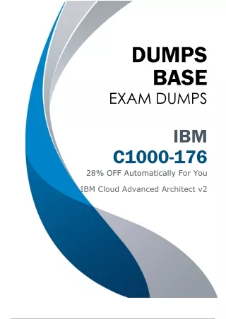 Verified C1000-176 Exam Dumps (V8.02) - Pass IBM C1000-176 Exam (2024)