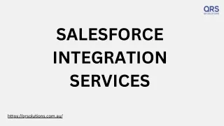 salesforce integration services