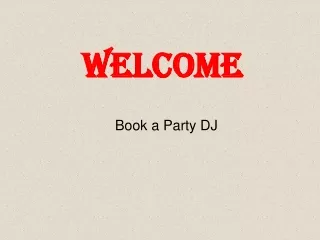 Best Wedding DJ in Bromley by Bow.