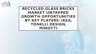 Recycled Glass Bricks Market