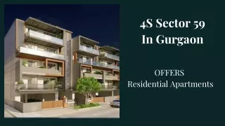 4S Sector 59 Gurugram E-brochure