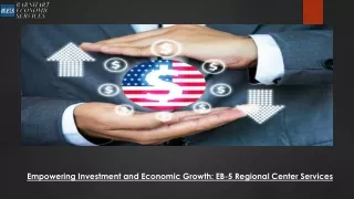 Elevate Your Investment with EB-5 Regional Center Services