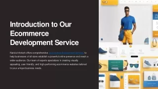 Ecommerce Developement Service - Narola Infotech