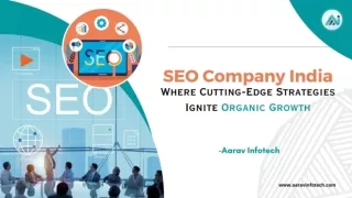 SEO Company India: Where Cutting-Edge Strategies Ignite Organic Growth