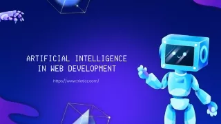 Artificial Intelligence In Web Development