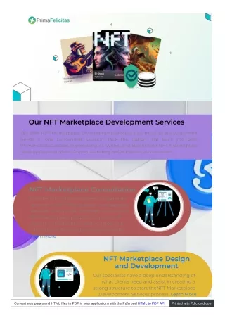 Invest in NFT Marketplace Development Services