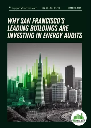 Why San Francisco's Leading Buildings Are Investing in Energy Audits