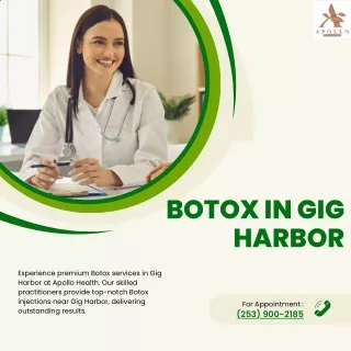 Botox Injections near Gig Harbor