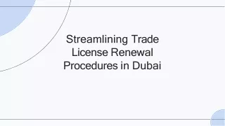 Renew Trade License in Dubai