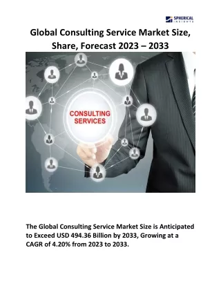 Global Consulting Service Market Size