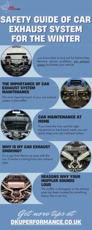 Safety Guide of Car Exhaust System for the Winter