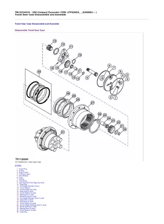 John Deere 26G (PIN 1FF026GX_ _K260001— ) Compact Excavator Service Repair Technical Manual (TM13324X19)