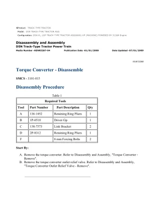 Caterpillar Cat D5N TRACK-TYPE TRACTOR (Prefix AGG) Service Repair Manual Instant Download (AGG00001 and up)